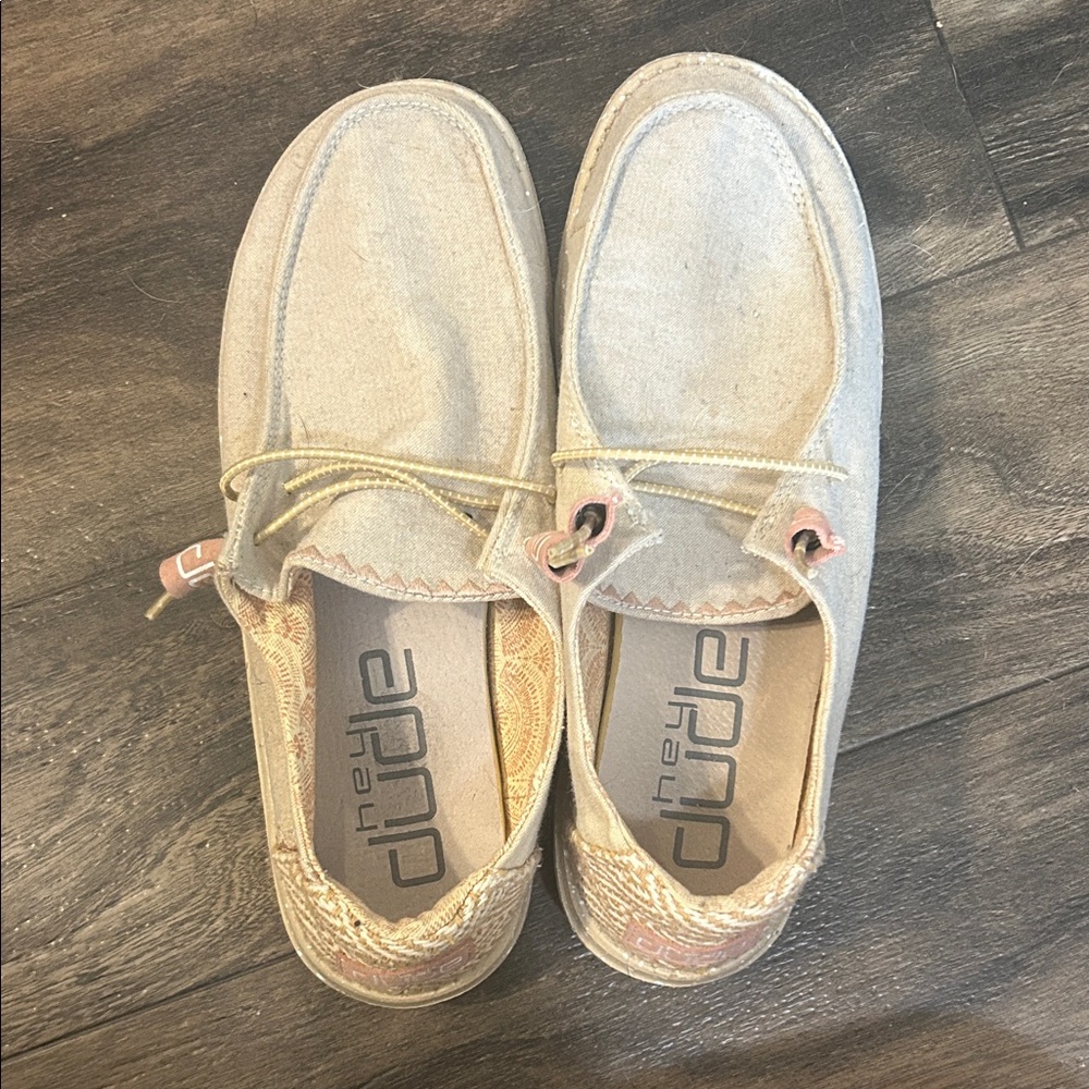 Hey Dude Light Tan Casual Shoes